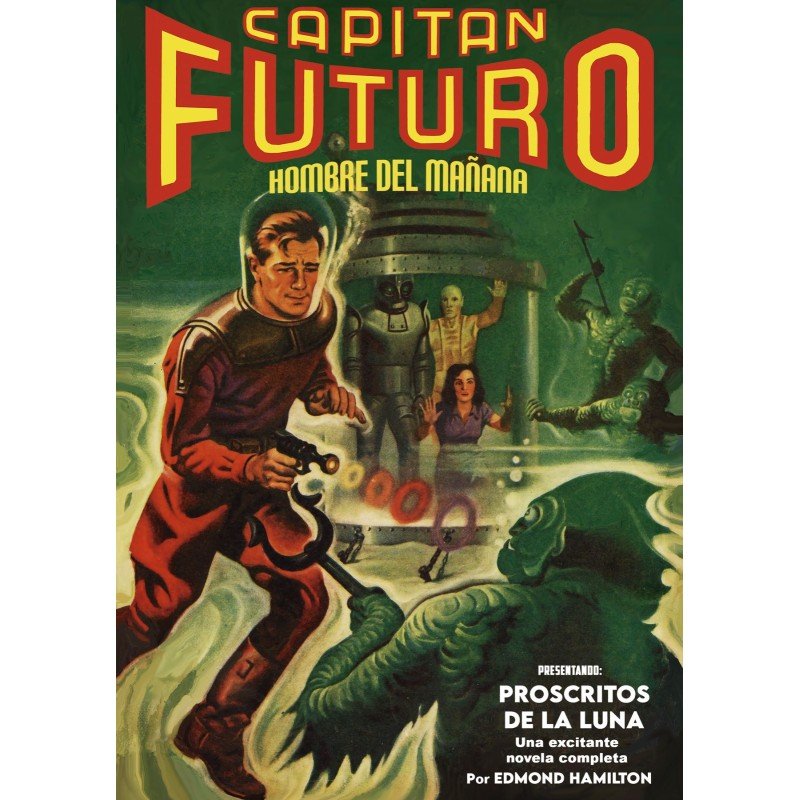 COMPRAR: Capitán futuro y los proscritos de la Luna (facsímil, nº10)